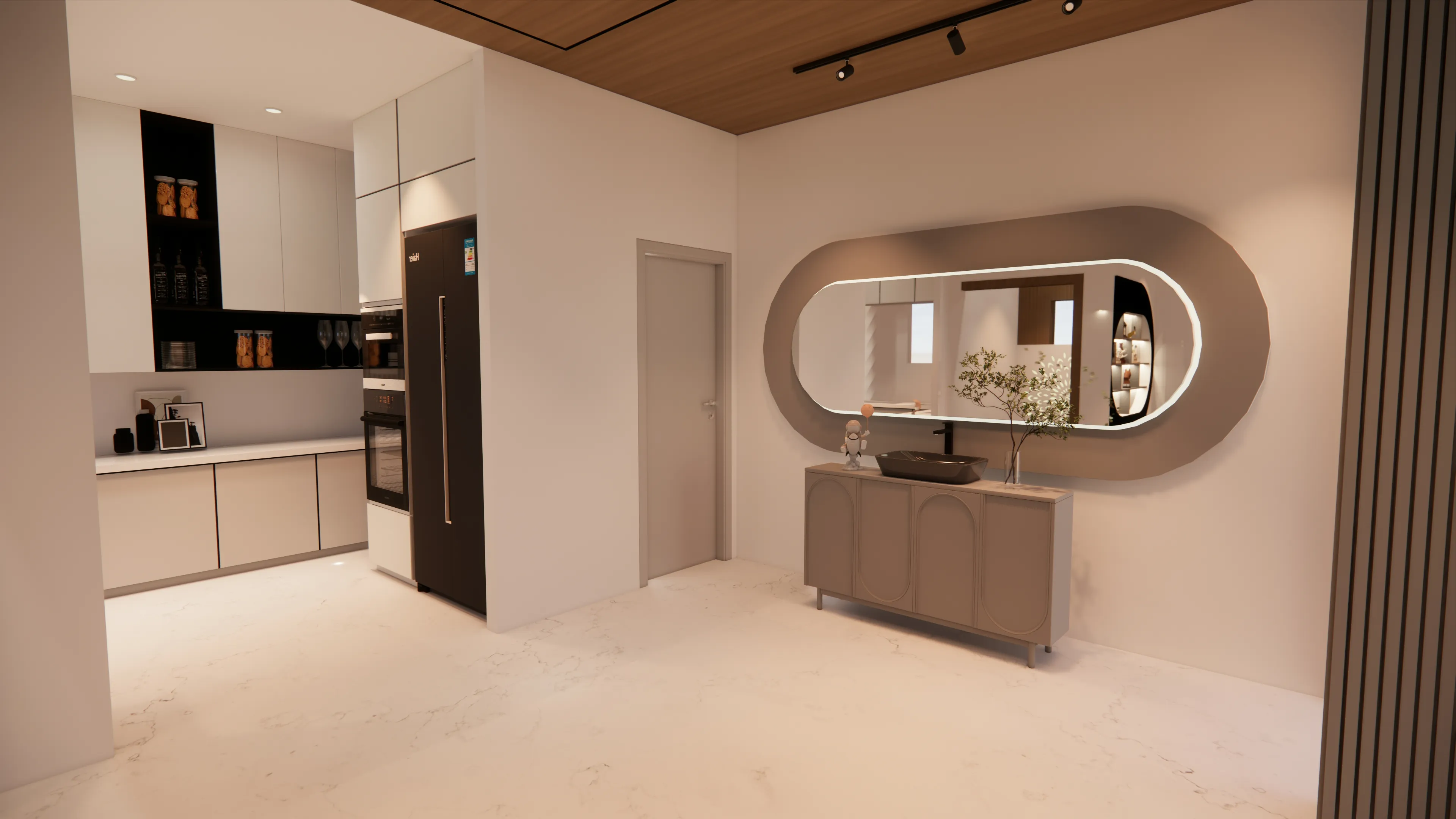 G+3 Residential Building - View 1